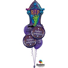 Bouquet 359 RIP Tombstone Qualatex #18571 18467-2 60152-2